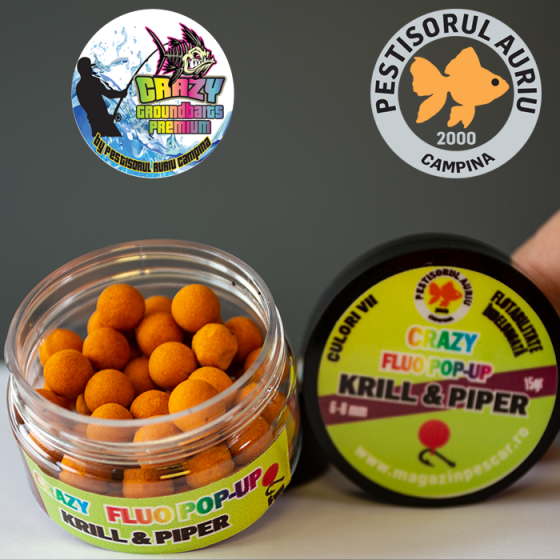 Crazy Fluo Pop-up Krill &...