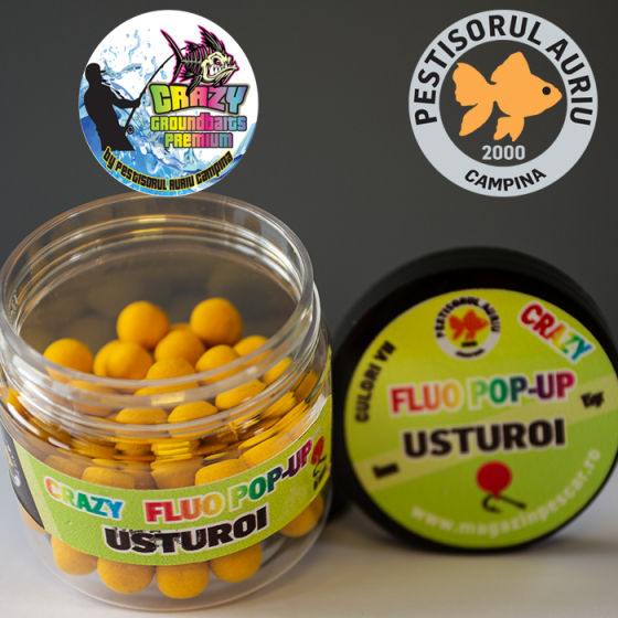 Crazy Fluo Pop-up Usturoi 6mm
