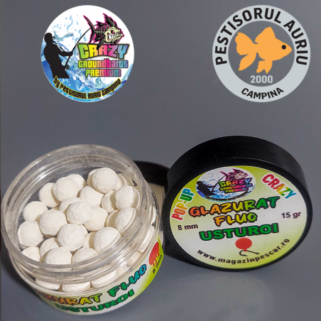 Glazurat Fluo Usturoi - 8mm