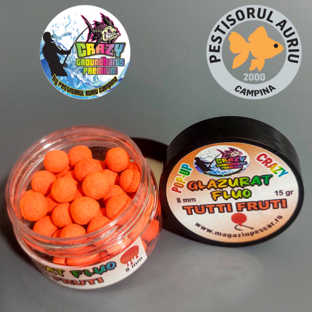 Glazurat Fluo Tutti Fruti - 8mm