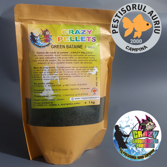 Crazy Pellets - Green...