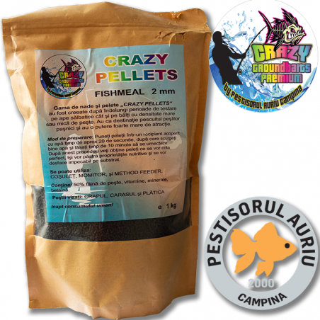 Crazy Pellets FishMeal 2mm