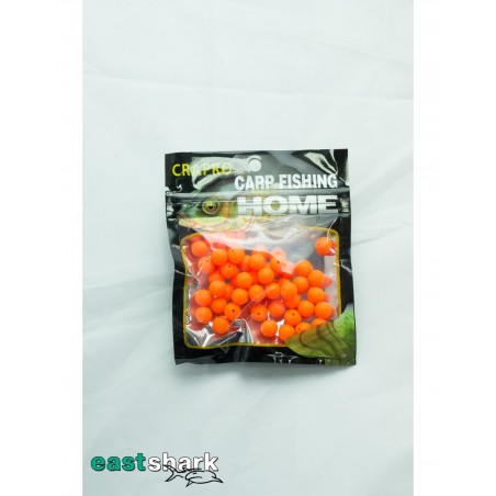 Bile Pop Up East Shark Din Plastic, Portocaliu, 10mm, 20buc/plic