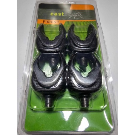 SET 4 SUPORTI TIP U SPATE EAST SHARK, M Negru