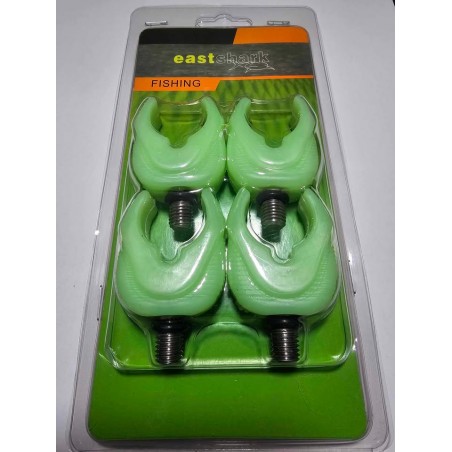SET 4 SUPORTI TIP U SPATE EAST SHARK, M Verde Fluo