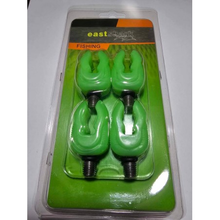 SET 4 SUPORTI TIP U SPATE EAST SHARK, VERDE FLUO S