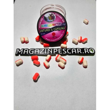 Wafters dumbells 8 mm Usturoi&Capsuna