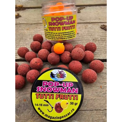 Pop up Snow-Man Tutti Fruti...