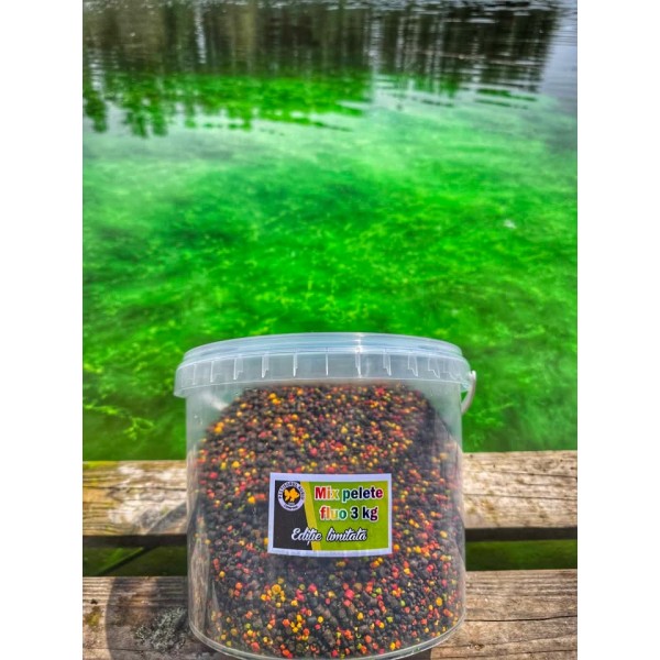 Mix pelete 2-4 mm fluo