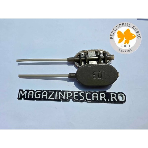 Method feeder 60gr classic flat cu tija