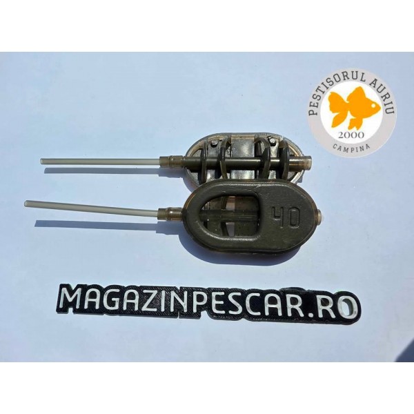 Method feeder 40gr XL flat classic cu tija