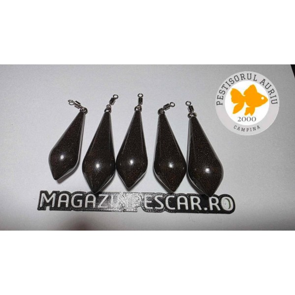 Set 5 plumbi Longcast 110gr