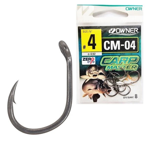 Carlig Owner CM-04 nr 8 Carp Master Aya Magic Fusso